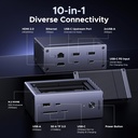  Hub Tipo C Ugreen Revodok Docking Station 10 en 1 HDMI 4K@60Hz Gigabit Ethernet y mas
