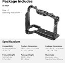 Jaula SmallRig A7 V / A7R V / A7 IV HawkLock Quick Release Full Cage