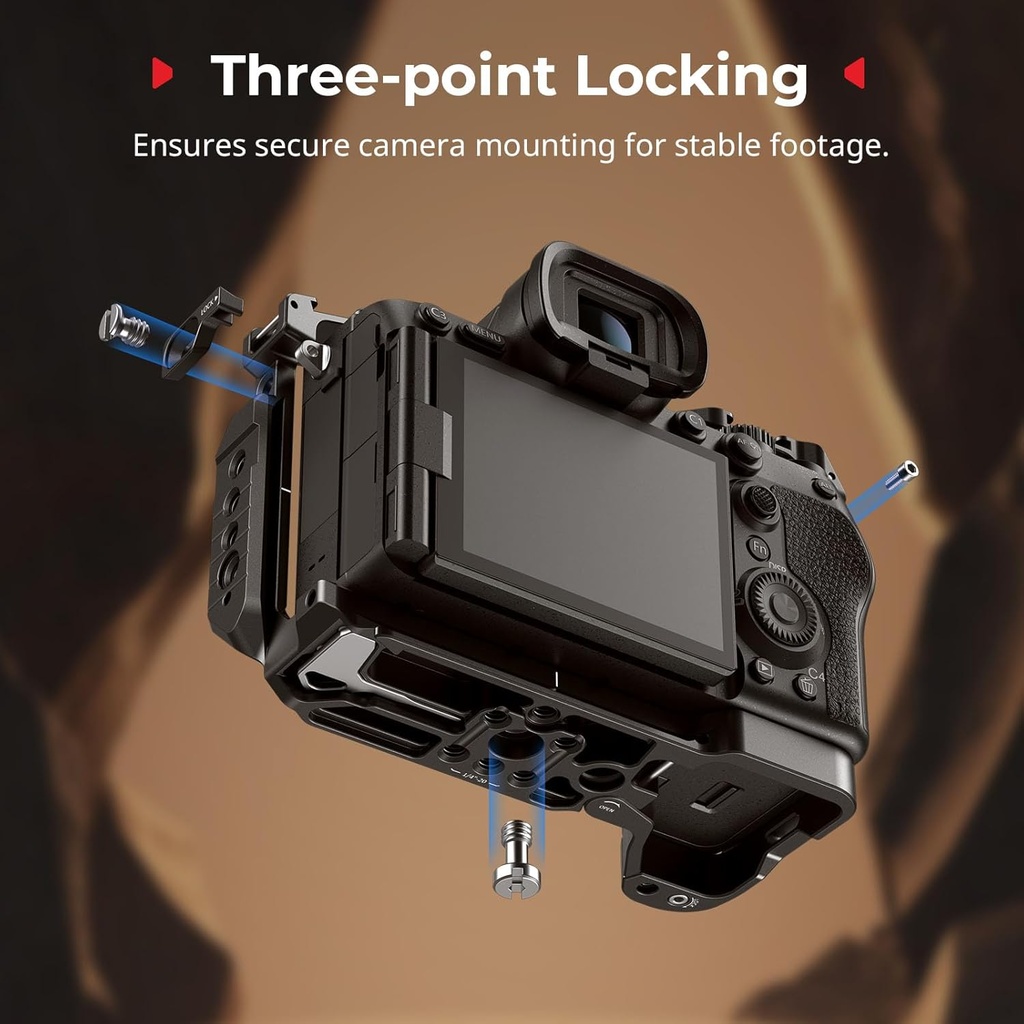 Jaula SmallRig A7 V / A7R V / A7 IV HawkLock Quick Release Full Cage