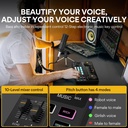 Interfaz de Audio MaonoCaster Lite AU-AM200-S1 (Kit de Podcast con Micrófono)