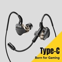 Audífonos In-Ear Essager G62 Gaming Ergonómico Tipo C