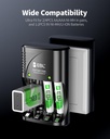 Cargador Baterias AA y AAA 9V Ni-MH Ni-CD + 4 AA 2800 mAh + 4 AAA 800 mAh