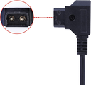 Cable DTap a DC 5.5 2.5mm para monitores transmisores de video y mas 96 cm