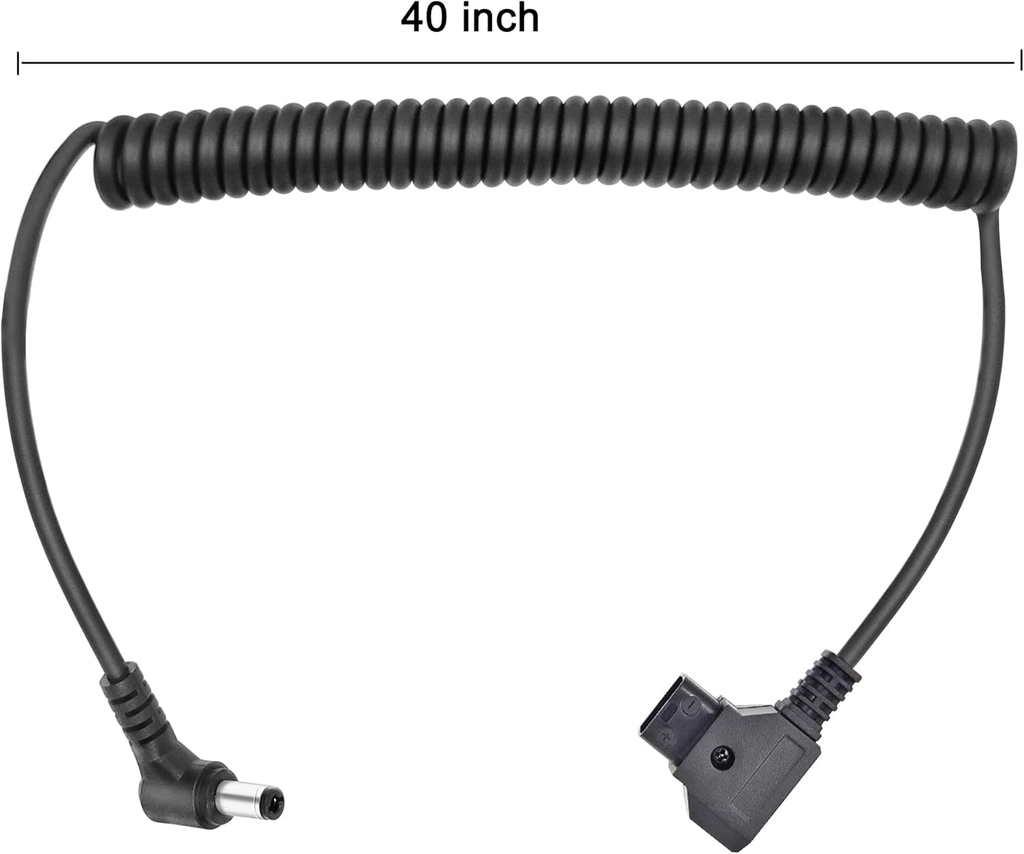 Cable DTap a DC 5.5 2.5mm para monitores transmisores de video y mas 96 cm