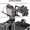 Jaula Cage Box para GoPro Hero 9 a la 13 Ulanzi G9-4
