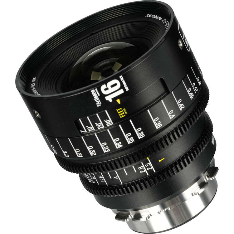  Lente 7Artisans INFINTE 16mm T2.5 Cine Lens FULL FRAME 