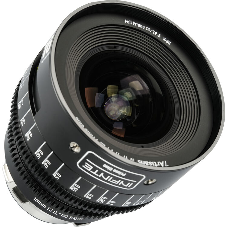  Lente 7Artisans INFINTE 16mm T2.5 Cine Lens FULL FRAME 