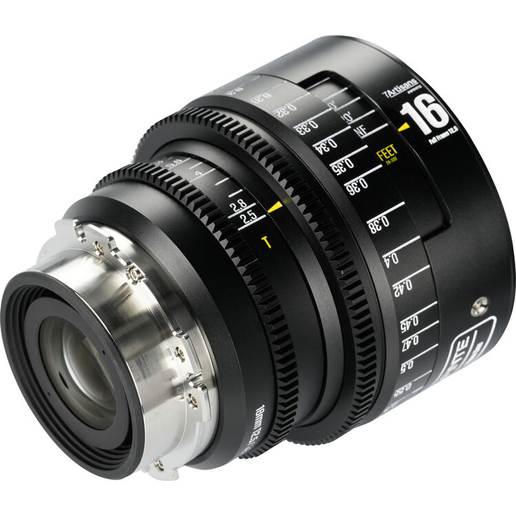  Lente 7Artisans INFINTE 16mm T2.5 Cine Lens FULL FRAME 