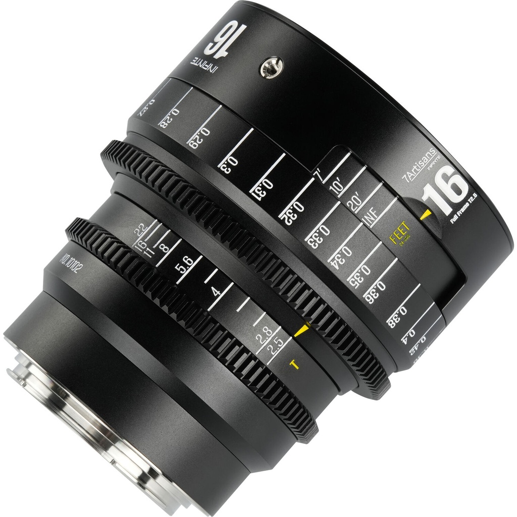  Lente 7Artisans INFINTE 16mm T2.5 Cine Lens FULL FRAME 