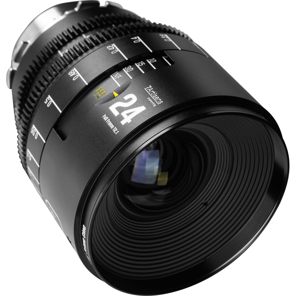  Lente de Cine 7Artisans INFINTE 24mm T2.1 (ARRI PL, Black) FULL FRAME