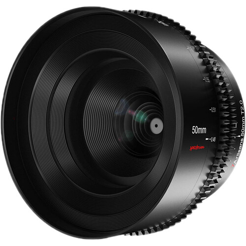 Lente de cine 7Artisans 50mm T2.0 Spectrum Prime Sony E Mount FULL FRAME
