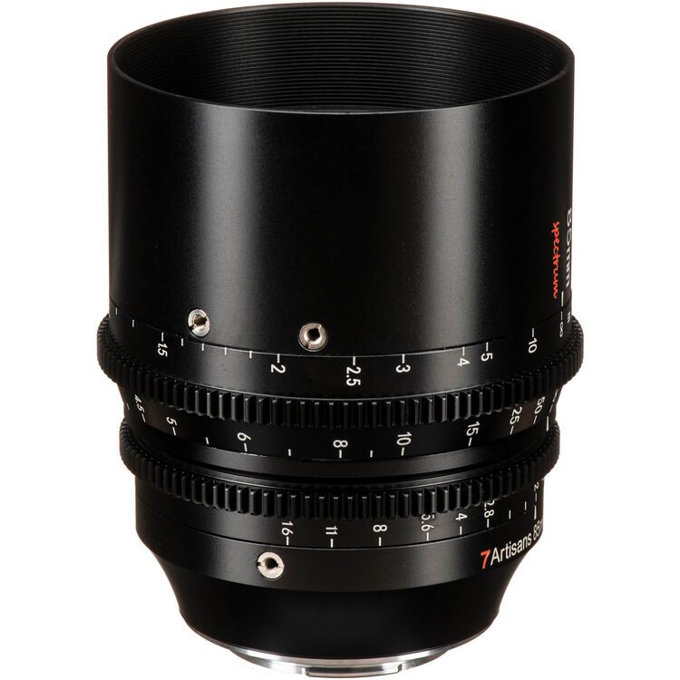 Lente de cine 7Artisans 85mm T2.0 Spectrum Prime Sony E Mount FULL FRAME