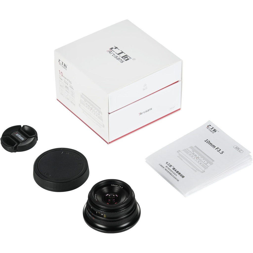  Lente 7Artisans 10mm f/3.5 M43 (Micro Four Thirds)