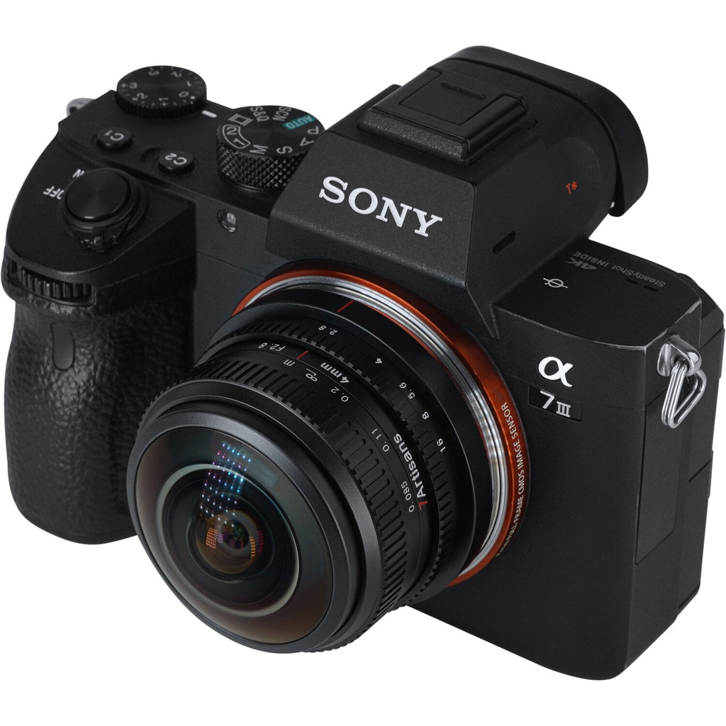  Lente 7Artisans 4mm F2.8 Sony (E Mount)