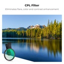 Filtro Nd Variable K&f Concept CPL con Clip Smartphone 67mm KF01.2902V2
