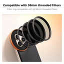 Filtro ND Variable 2-32 Magsafe 58mm para iPhone 17 Pro Max (Metal) K&f Concept KF15.0020