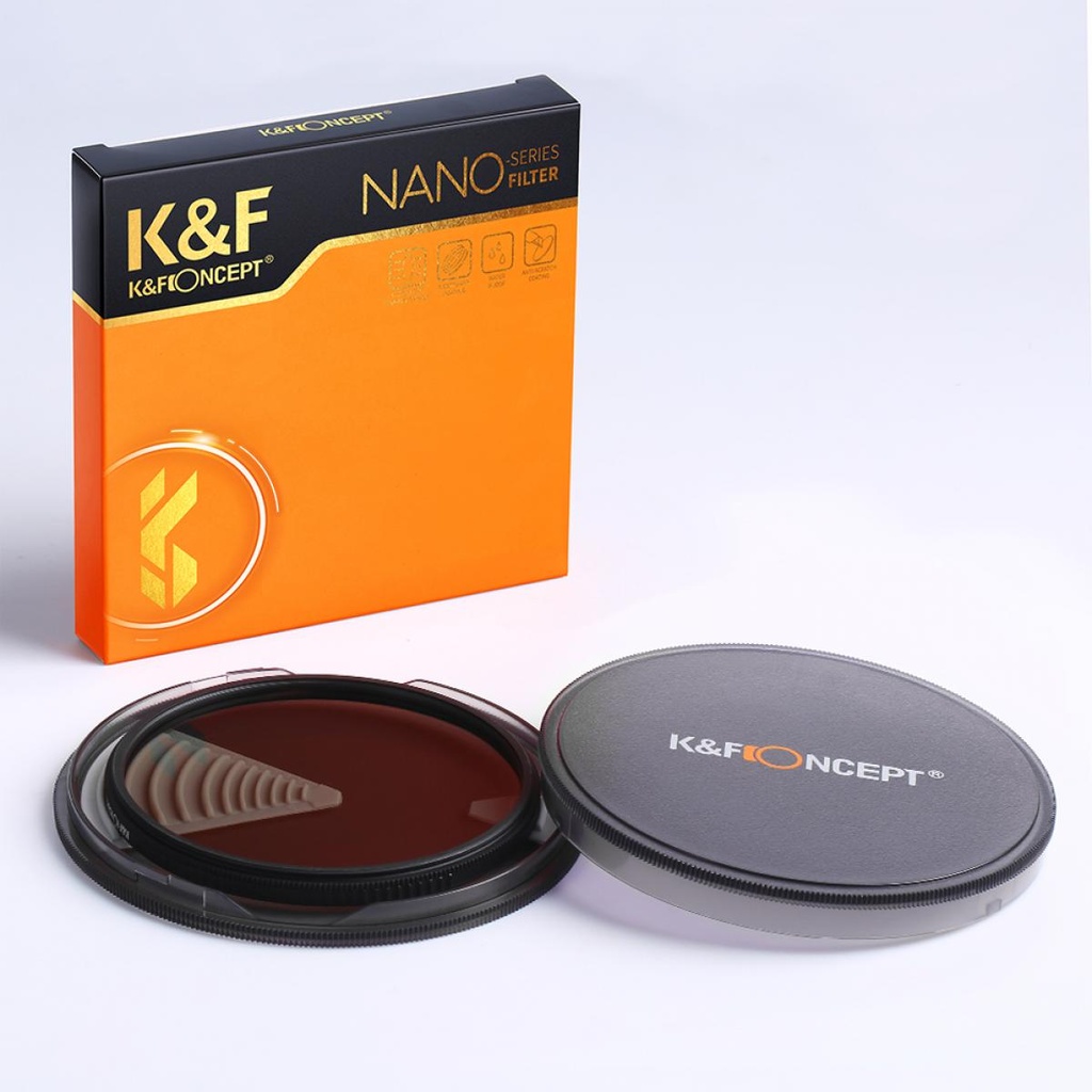 Filtro CPL Polarizador 58mm K&f Concept Nano X KF01.971V3