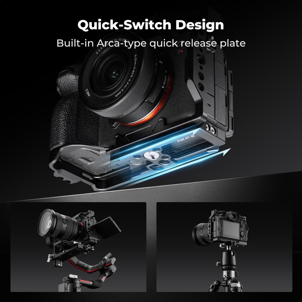 Jaula para Sony A7M5/A7M4/A7R5/A7M3/A7R3 K&f Concept KF31.244