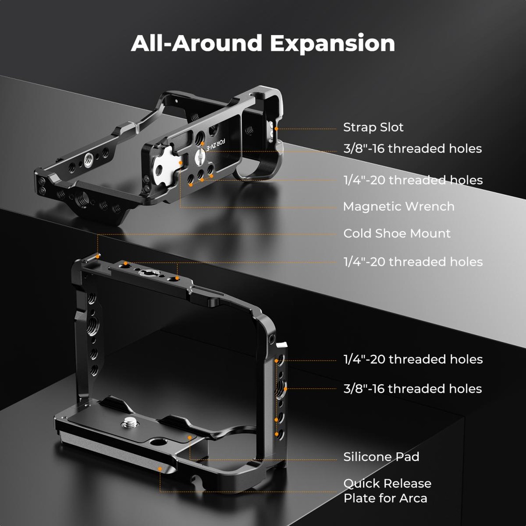 Jaula para Sony ZV-E10 II K&f Concept KF31.241