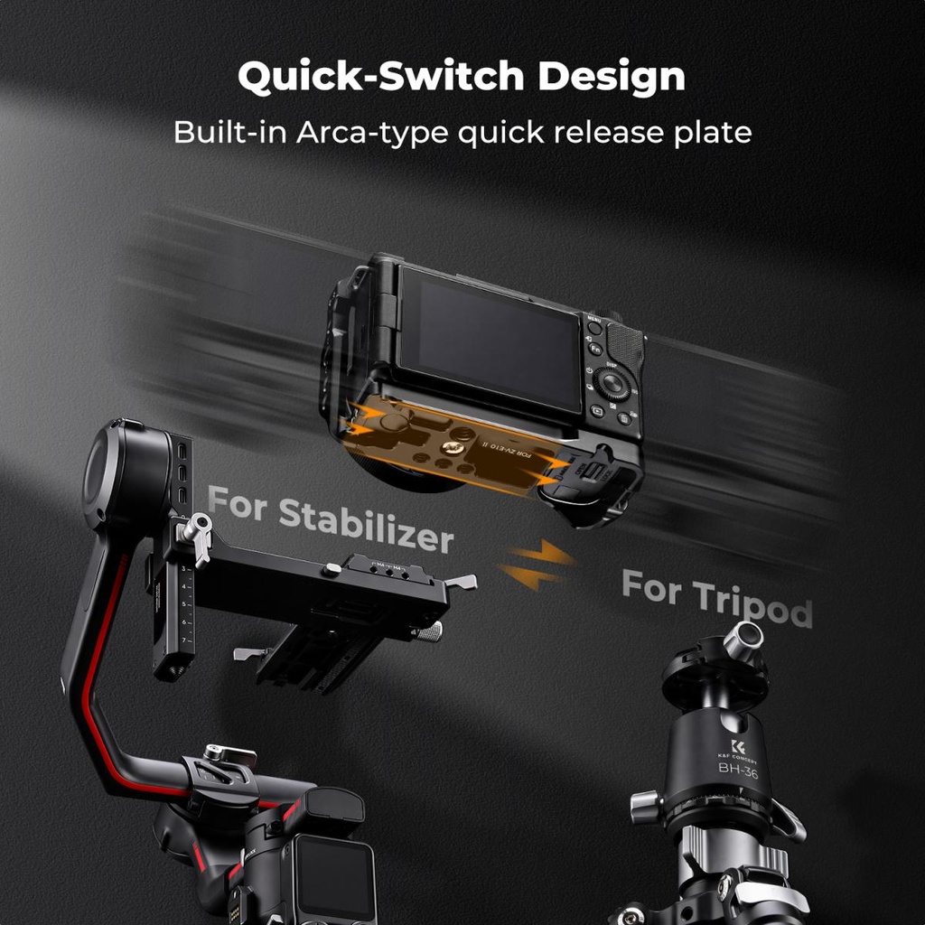 Jaula para Sony ZV-E10 II K&f Concept KF31.241