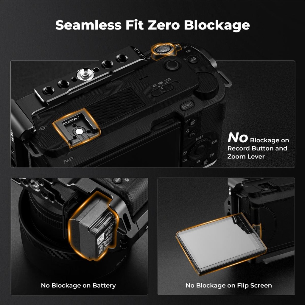Jaula para Sony ZV-E1 K&f Concept KF31.242