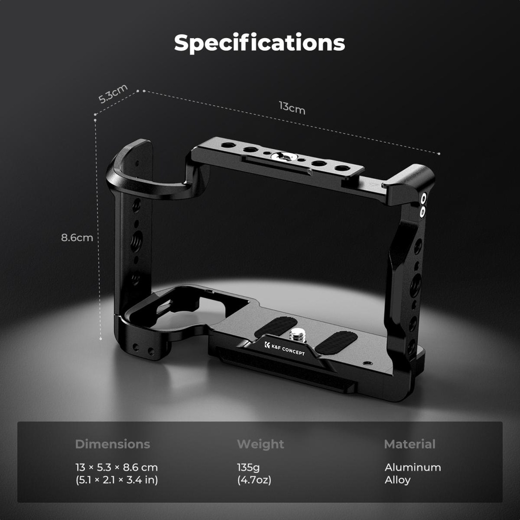 Jaula para Sony ZV-E1 K&f Concept KF31.242
