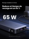 Power Bank 25.000mah Ugreen 145W Carga Rapida PD 3 puertos USB C PD Nexode