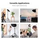 Paral Estudio Video Fotografia 2,8 metros K&f Concept KF34.064 Air-Cushioned Incluye estuche y Sandbag