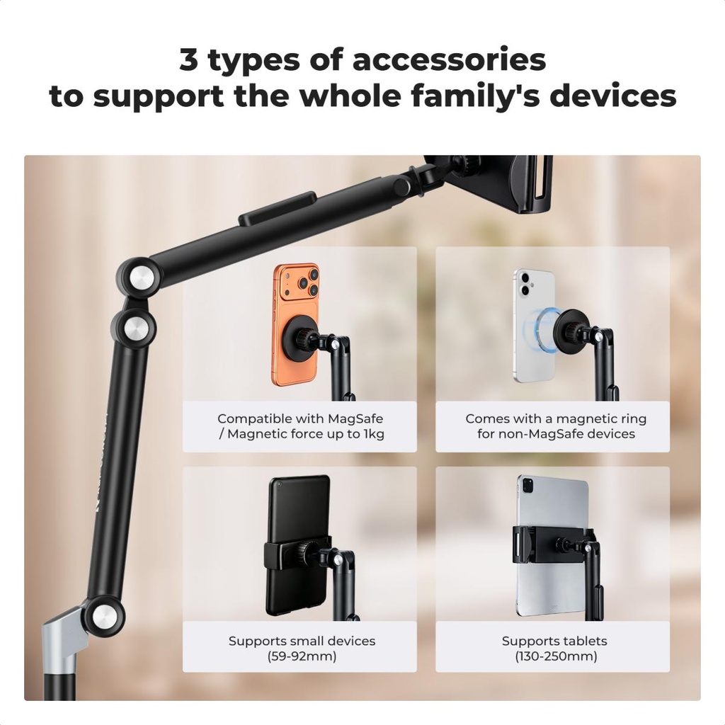 Tripode Selfie Stick Kf Concept MS04 Con Control Bluetooth (copia)