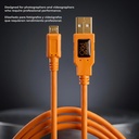Cable Tipo C a 2.0 Micro-B 5-Pin Tether Tools TetherPro 4,6 Mts (copia)