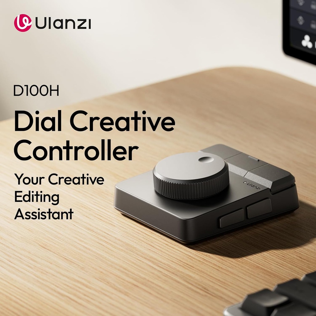 Teclado de Edicion ULANZI D100H con Dial