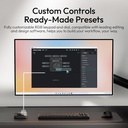 Teclado de Edicion ULANZI D100H con Dial