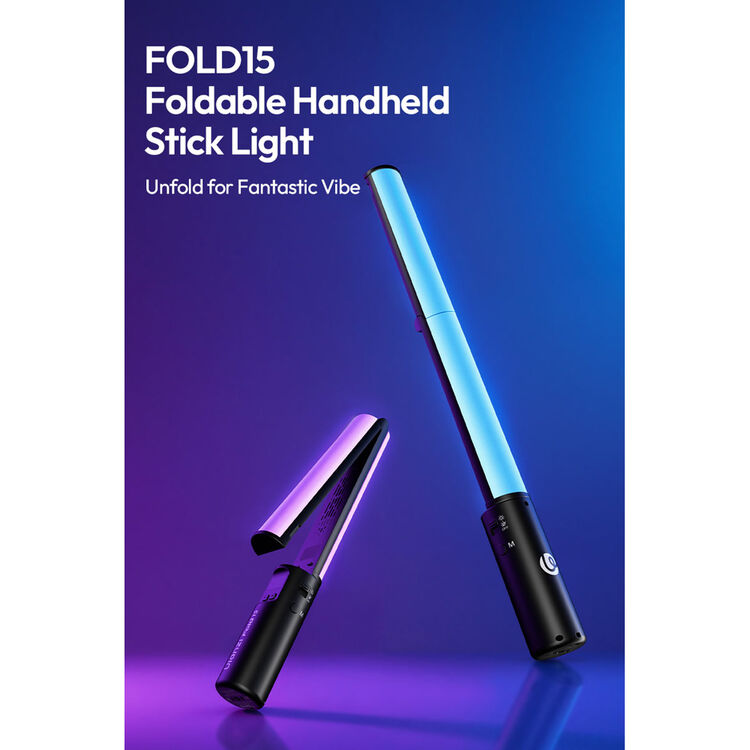 Tubo de Luz LED RGB Plegable Ulanzi FOLD15 L209 (15W)