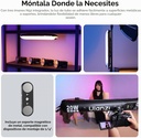 Luz de video Tubo de Aire Ulanzi UA20C 12W Magnetica Bicolor (copia)