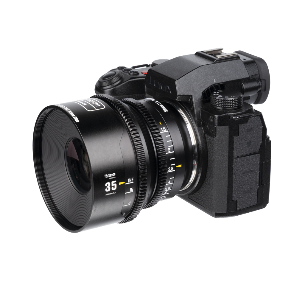 Lente de Cine 7Artisans 35mm T1.5 DREAM Panasonic/Leica/Sigma Full Frame L Mount