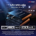 Capturadora de Video LiveGear UltraStudio Recorder 3G & 4K para Broadcast 2SDI+1HDMI 