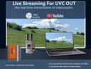 Transmisor de video LiveGear WL087PRO OSMO Pocket 3 y 4 de 450 Mts