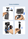 Transmisor de video LiveGear WL087PRO V2 OSMO Action y Pocket 450 Mts