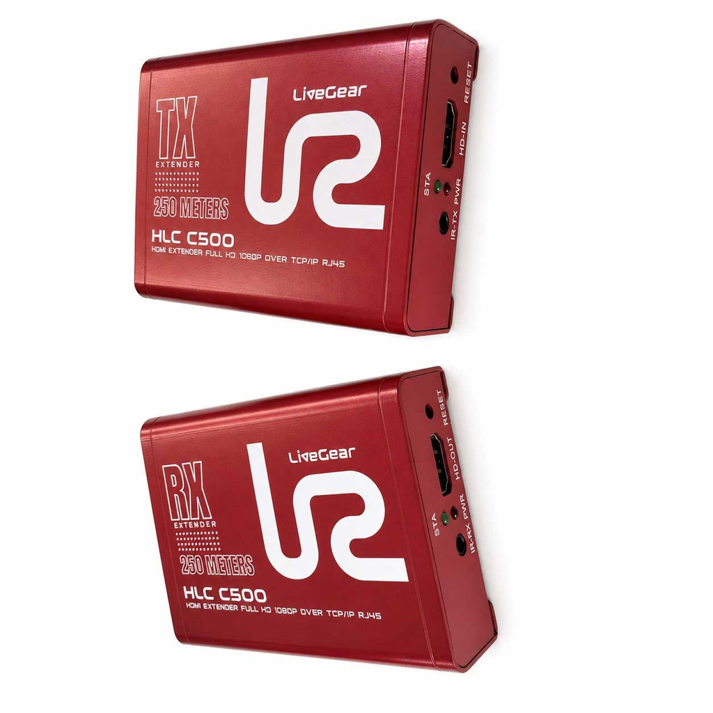 Hdmi Extender LiveGear 1080p over Cat6 RJ45 250 Metros