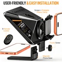 Teleprompter LENSGO TCQI 10P para Smartphone 10 Pulgadas