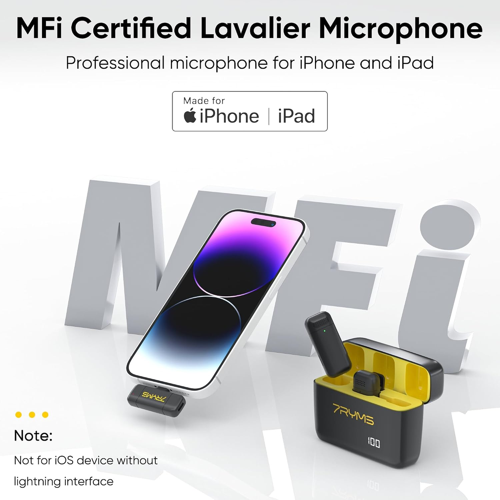 Microfono Balita Inalambrico Rimo S1 Para iPhone Lightning