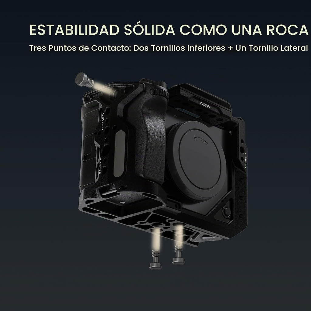 Jaula Tilta para Camara Sony FX2 Nato Gris Titanio