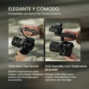 Jaula Tilta para Camara Sony FX2 Nato Gris Titanio