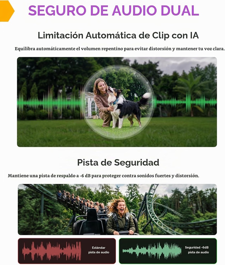 Microfono Balita Inalambrico Hollyland Lark A2 Duo Space Gray