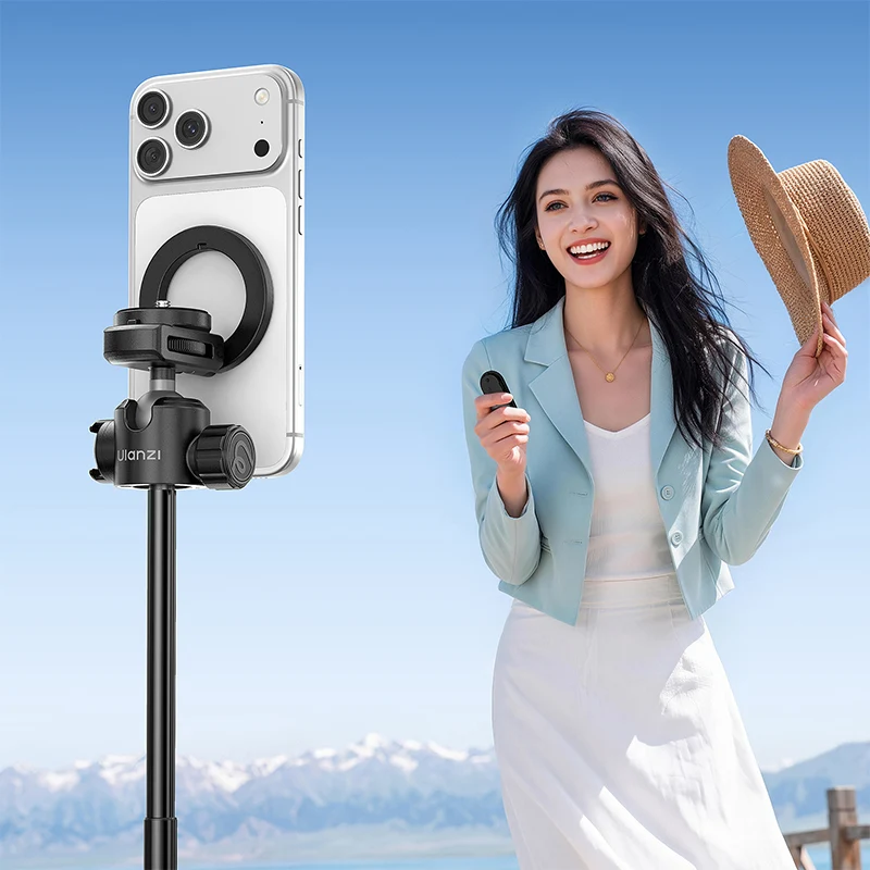 Tripode Selfie Stick Ulanzi MT44M 2 en 1 Magsafe control Remoto