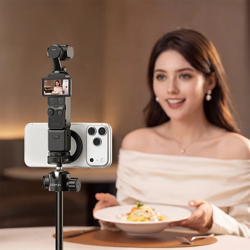 Tripode Selfie Stick Ulanzi MT44M 2 en 1 Magsafe control Remoto