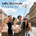 Tripode Selfie Stick Ulanzi MT86 Apertura Instantánea Bluetooth Smartphone 1,5mts