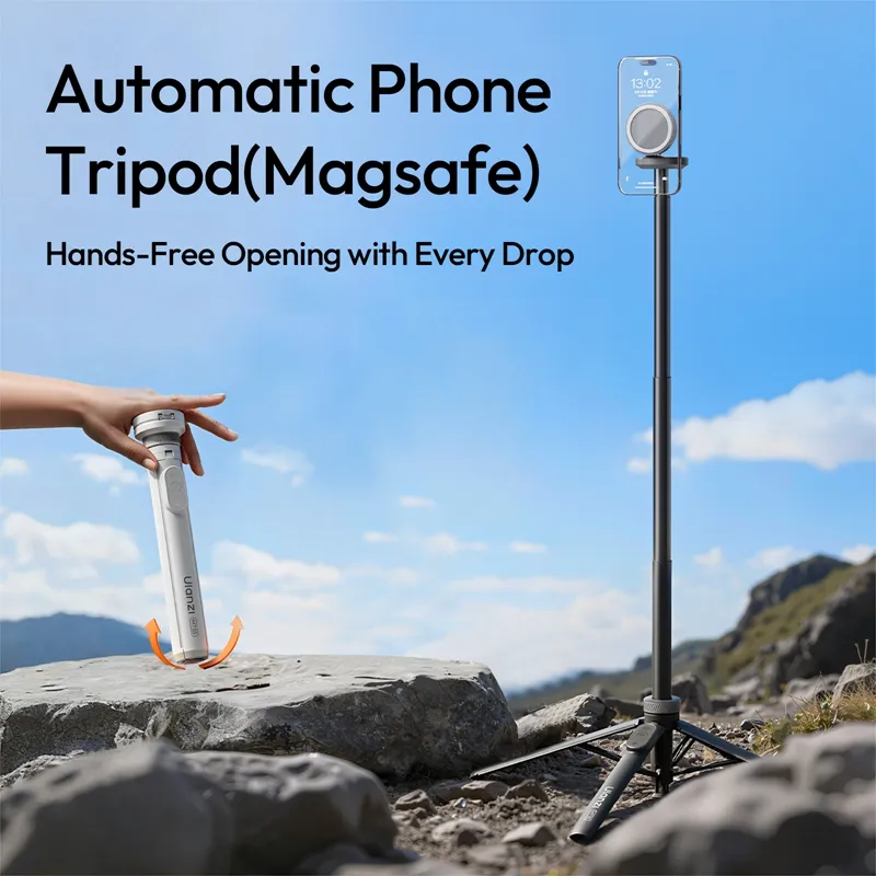 Tripode Selfie Stick Ulanzi MT85 Magsafe Bluetooth Apertura Instantánea