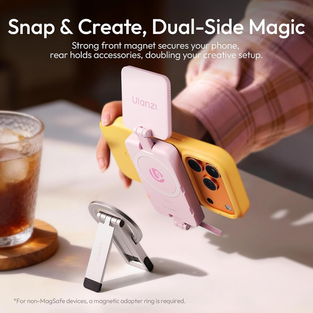 Luz De Video Led Selfie Ulanzi GL01 Recargable Selfie Light