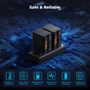 Kit 2 Baterias Np-F970 6600mah para Sony K&f Concept + Cargador